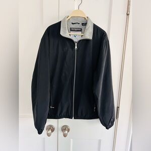 Weather Proof Full Zip Jacket with Grey Knit Collar New Never Used